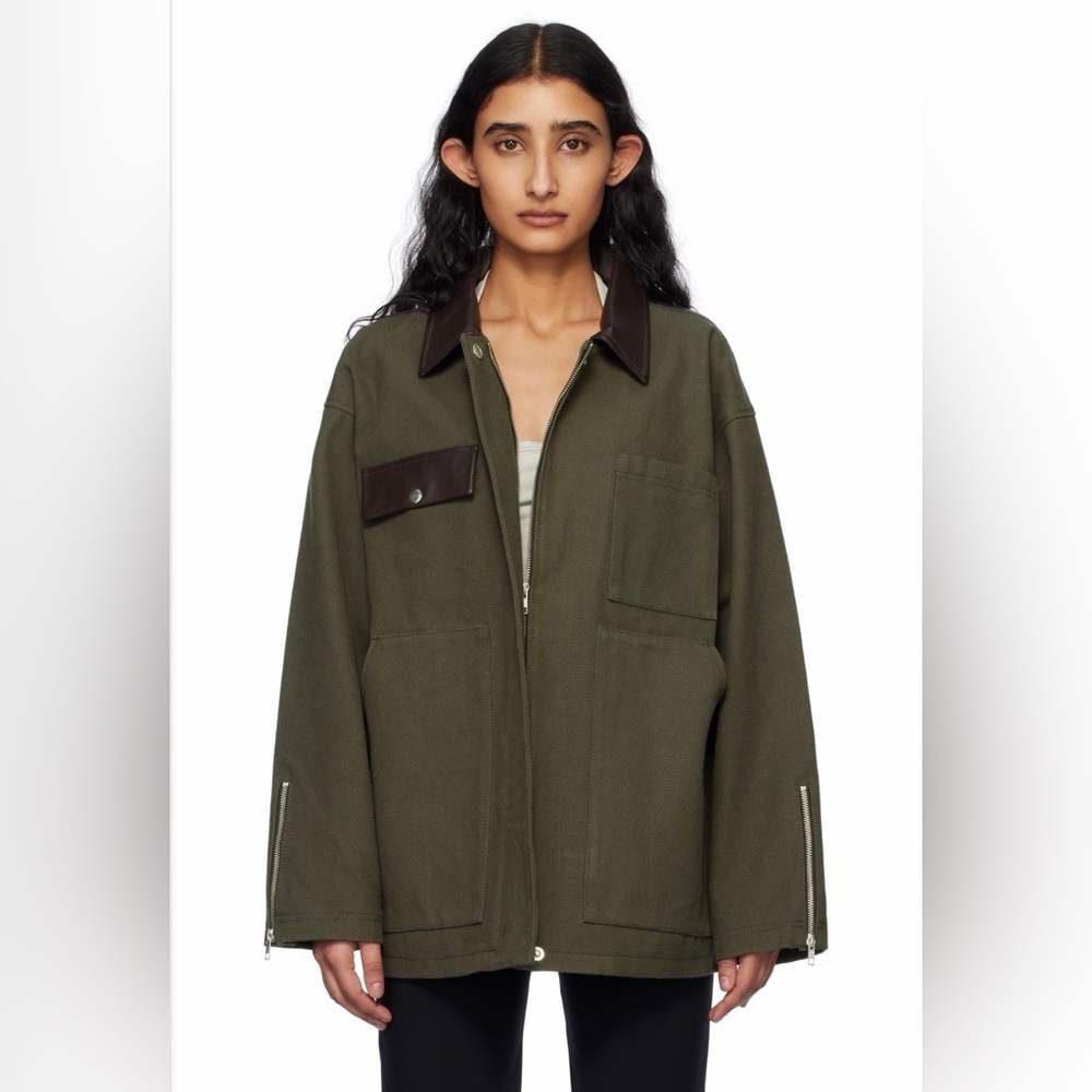 GIMIGUAS Olive Green Antonia Jacket